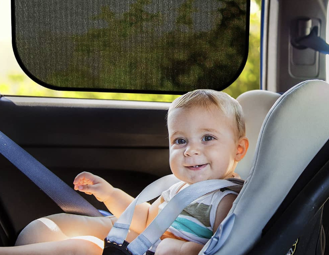 Pare-soleil de fenêtre pour bébé pour la voiture