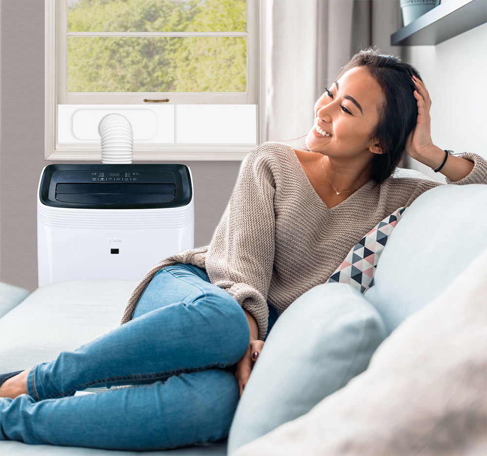 Air conditioner with dehumidifier