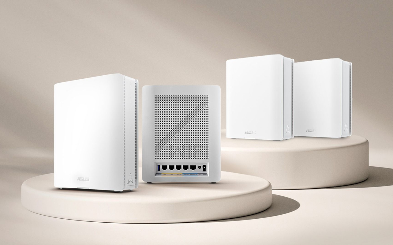 Système maillé Wi-Fi 7 d'Asus.